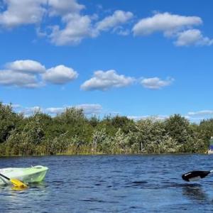 Volunteers during a Plant Paddle workshop. Courtesy of Lake Stewards of Maine 