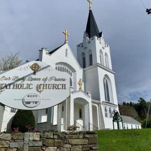 Local Catholic community shares their thoughts on the first North American pope. ISABELLE CURTIS/Boothbay Register