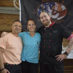 The Brady's team. LISA KRISTOFF/Boothbay Register