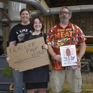 The Judges awarded Claw Down Second Place to Footbridge Brewery. LISA KRISTOFF/Boothbay Register