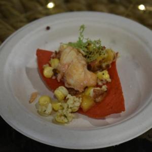 The Ocean Point Kitchen bite. LISA KRISTOFF/Boothbay Register 