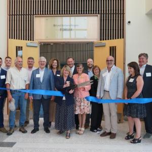 Ribbon cutting