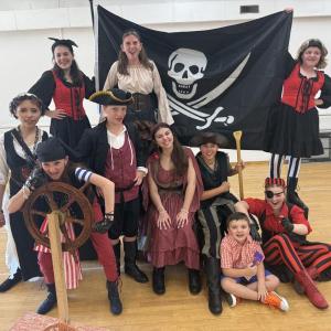 The Y Arts cast of "How I Became A Pirate, The Musical" being staged June 23 and 24 at the Opera House. Emily Mirabile photo The Y Arts cast of "How I Became A Pirate, The Musical" being staged June 23 & 24 at the Opera House. Emily Mirabile photo