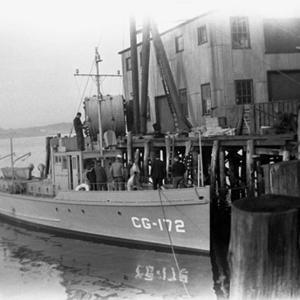 An early Coast Guard vessel. Courtesy of BRHS An early Coast Guard vessel. Courtesy of BRHS