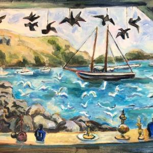 Preview painting by Diana Young's solo show at Gold/Smith Gallery June 18-July 21. Courtesy of the venue Preview painting by Diana Young's solo show at Gold/Smith Gallery June 18-July 21. Courtesy of the venue