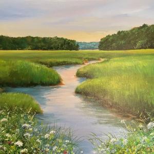 Sandy Crabtree painting. Courtesy of Kim Traina