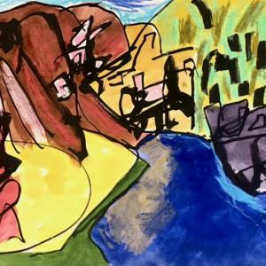 John Vander's new work at Gold/Smith Gallery will be exhibited July 30 - Sept. 9. The gallery's reception for the artist is on First Friday, 5-7 p.m. Courtesy of Karen Swartsberg John Vander painting.