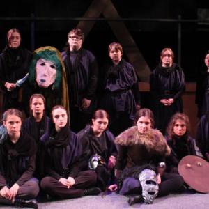 Heartwood Summer Camp cast of "Beowulf." Performances are at 7 p.m. Thursday, July 17 and Friday, July 18. Courtesy of Joy Braley