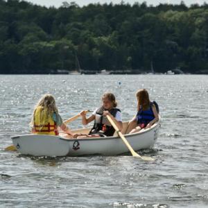 BSSC students rowing on the river. Courtesy photo