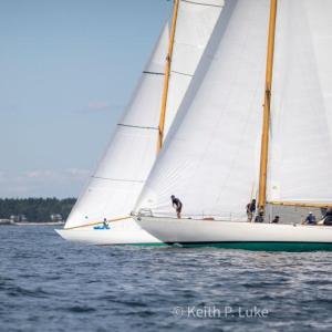 Gleam under sail. Keith Luke photo