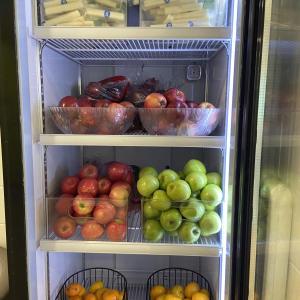 One of the daily selections of healthy snacks available at the Y’s “Grab’n’Go” fridge available to everyone. Courtesy photo