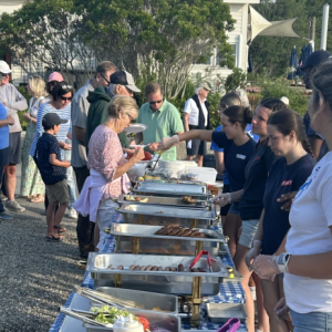 SYC annual Lobster Bake catered by Cozy’s Dockside. Courtesy of Hollyanna Bates SYC annual Lobster Bake catered by Cozy’s Dockside. Courtesy of Hollyanna Bates