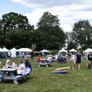 The Fourth of July celebration at the Boothbay Commons. FRITZ FREUDENBERGER/BOOTHBAY REGISTER