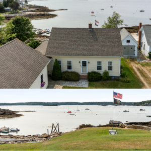 Exterior of 1Fish Point Road in New Harbor