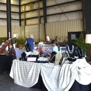 The opening "scene" for the 30th annual Art For Art's Sake Show and Sale, a Lincoln Arts Festival show. LISA KRISTOFF/Boothbay Register