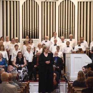 Lincoln Arts Chorus in concert in 2023. Bob Crink photo
