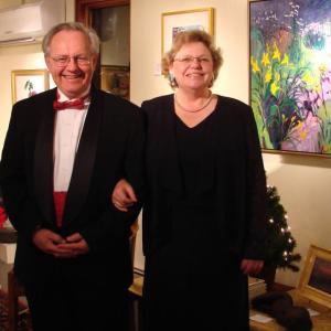 Dennis and Martha (Marty) Gleason looking glamourous. Courtesy of Andrew Gleason