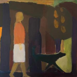 "September Walk" by Suzanne Cooney Phillips. Courtesy of The Phillips Family