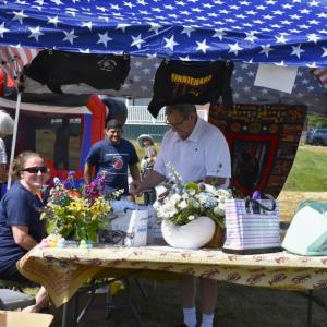 Over 25 local businesses donated to a benefit raffle. FRITZ FREUDENBERGER/Boothbay Register