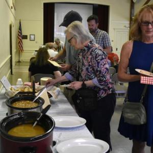 Attendees' tastebuds got a blast to the past with historical New England recipes at the Friends of the Southport Historical Society's latest lecture. ISABELLE CURTIS/Boothbay Register