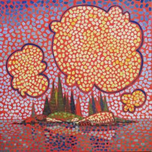 "Cloud - Sailor's Delight" - 36" x 36" - John M.T. Seitzer