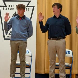 Six inducted into BRHS chapter of NHS