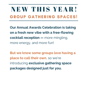 New This Year - Group gathering Spaces
