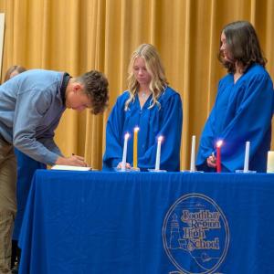 Six inducted into BRHS chapter of NHS