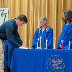 Six inducted into BRHS chapter of NHS
