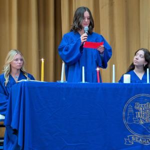 Six inducted into BRHS chapter of NHS