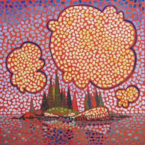 "Sailor's Delight" by John MT Seitzer/Joy to the Wind Gallery, Boothbay Harbor. Courtesy of the artist