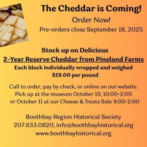 Cheddar sale poster
