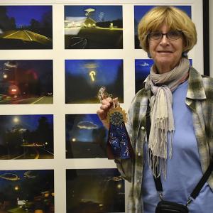 ARTinME Honorable Mention: Liv Kristin Robinson's "Moon Over Route 3."