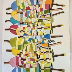 "Buoys" by John Otterbein Courtesy of Bremen Library John Otterbein