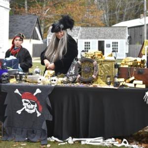 Nathan's Wellness Pharmacy & Apothecary's pirate-themed table takes home the gold in the best display competition. ISABELLE CURTIS/Boothbay Register