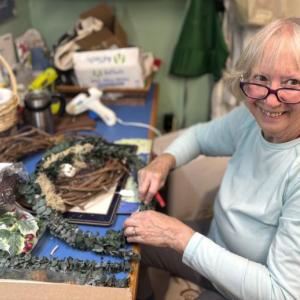 Club member Bonnie Ginger. LISA KRISTOFF/Boothbay Register