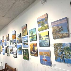 Boothbay Region Art Foundation, Boothbay Harbor. LISA KRISTOFF/Boothbay Register