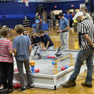 BRHS Robotics team competing in York.  Courtesy of Chris Liberti