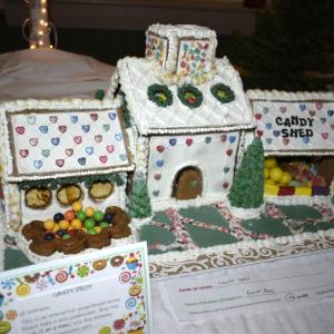 Rimar Reed's "Candy Drop" interactive gingerbread.