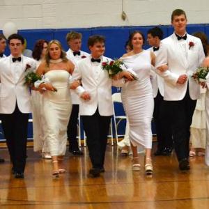 The 114-year tradition continued Thursday night, June 5 as Boothbay Region High School held its annual Grand March. KEVIN BURNHAM/Boothbay Register