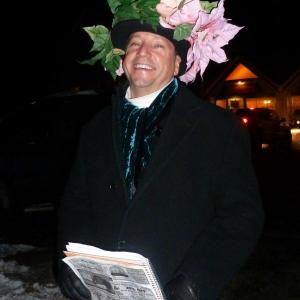 Peter Panagore as the town crier back in 2013 - costuming changed from year-to-year. File photo