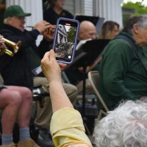 Hallowell Community Band. ISABELLE CURTIS/Boothbay Register