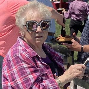 Nancy Van Dyke at the V.E.T.S. Inc August fundraiser. BILL PEARSON/Boothbay Registe