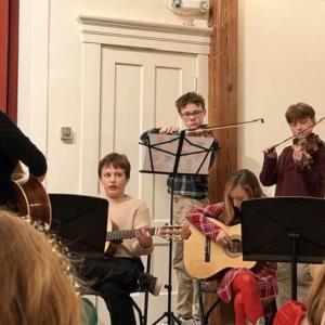 Musicians perform. Courtesy of Eileen Higgins/SCS