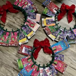 Lottery wreaths. Courtesy photo