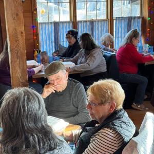 Community Lunch. Courtesy of Jen Mitchell