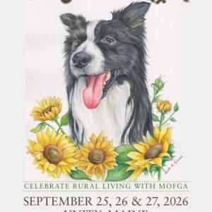 This year's MOFGA's poster designed by  Brenda McGuinness. Courtesy of MOFGA