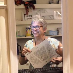 The newly retired Dagney Ernest. Photo credit: Marti Stone