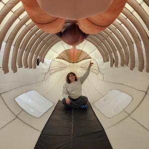 Within the Whale. Photo by Paul Dodge