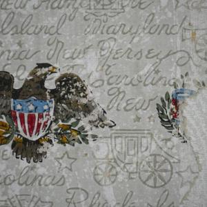 Wallpaper of the past peeks through.  ISABELLE CURTIS/Boothbay Register